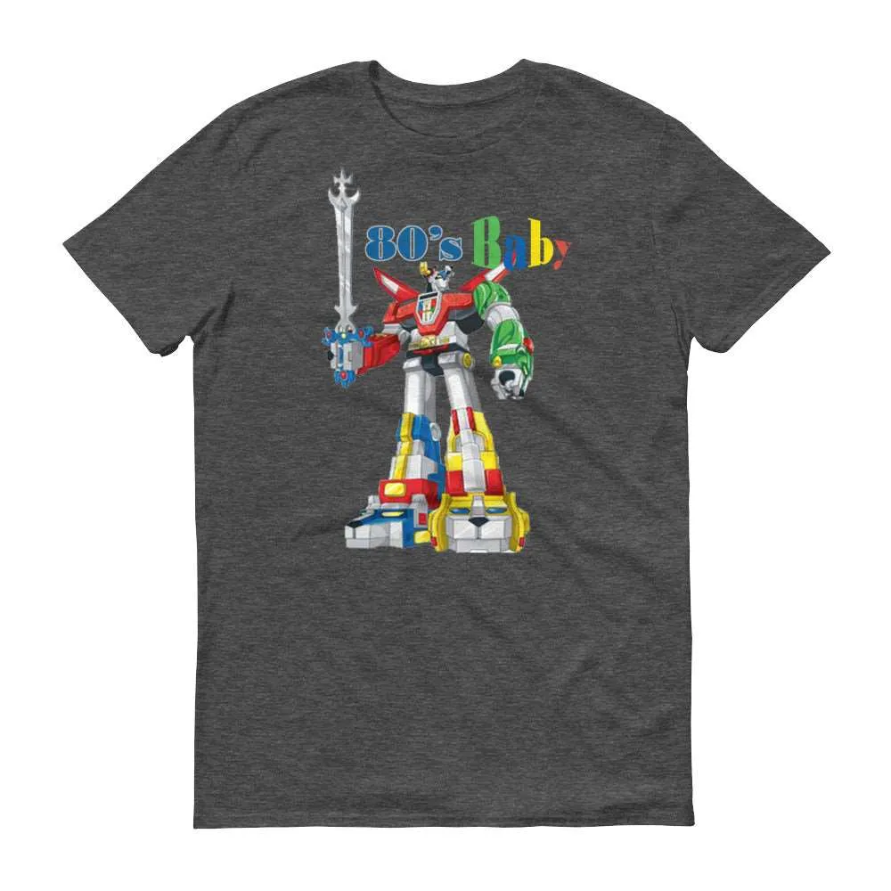 80's Baby - Voltron- Men's Short-Sleeve T-Shirt