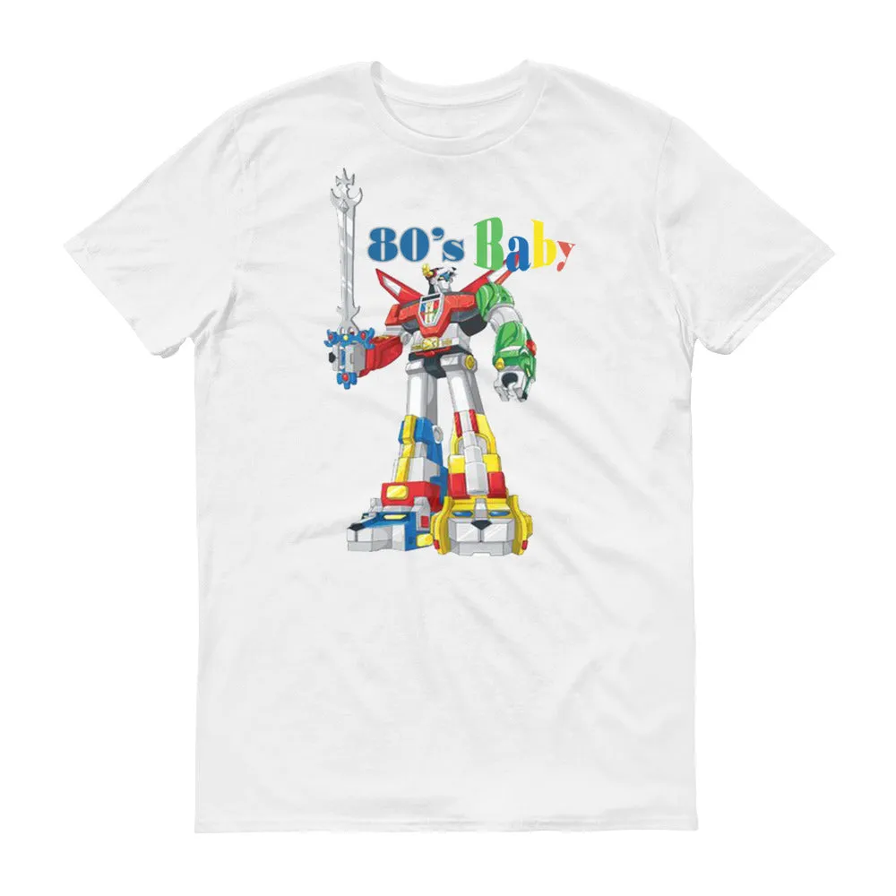 80's Baby - Voltron- Men's Short-Sleeve T-Shirt