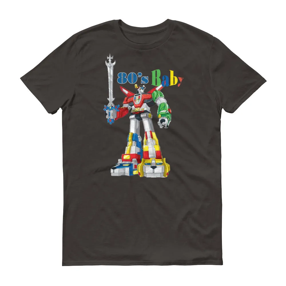 80's Baby - Voltron- Men's Short-Sleeve T-Shirt