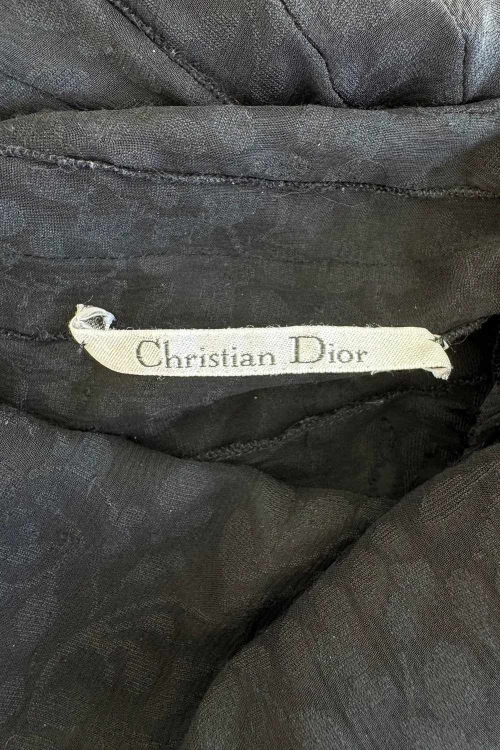 Amazing Fall 2002 Christian Dior by John Galliano Runway Look 32 Bias Cut Silk Velvet Devore Backless Dress