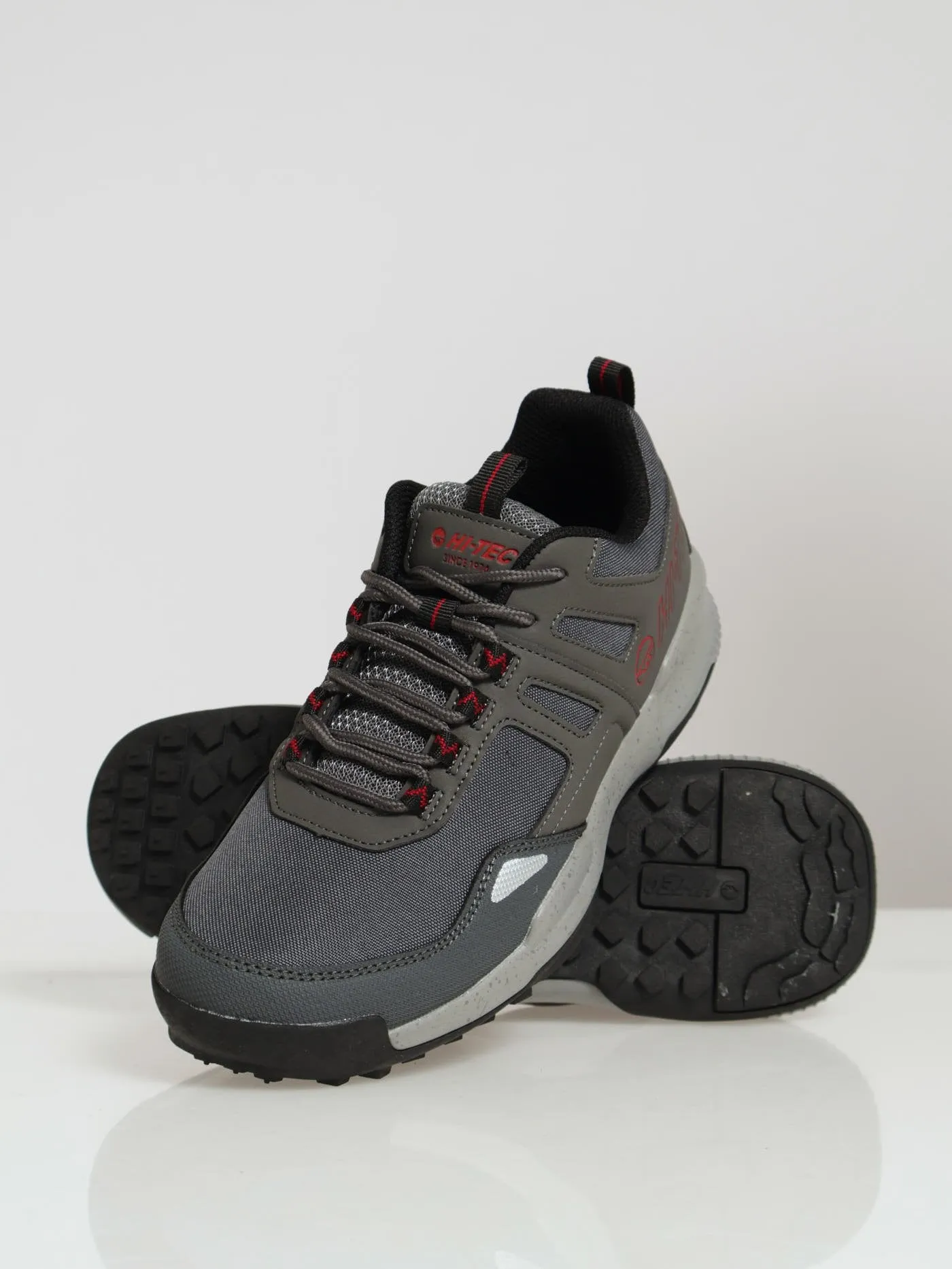 Barchan Closed Toe Lace Up Shoe - Grey