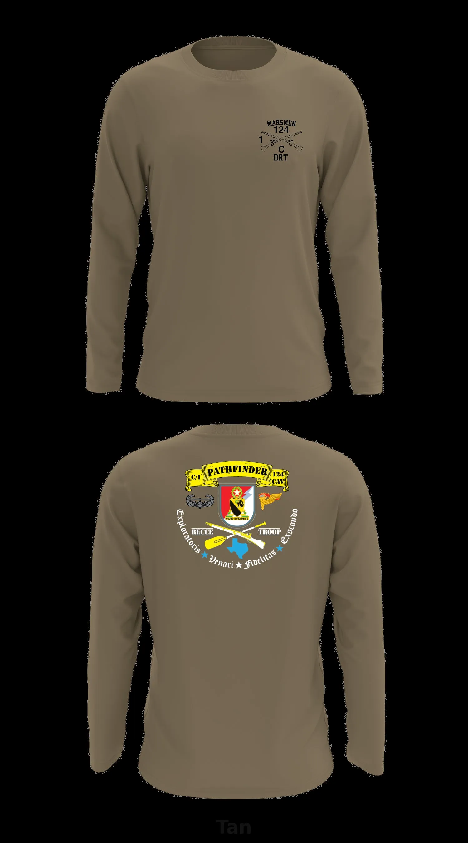 C TRP 1-124 CAV Store 1 Core Men's LS Performance Tee - 35167276939