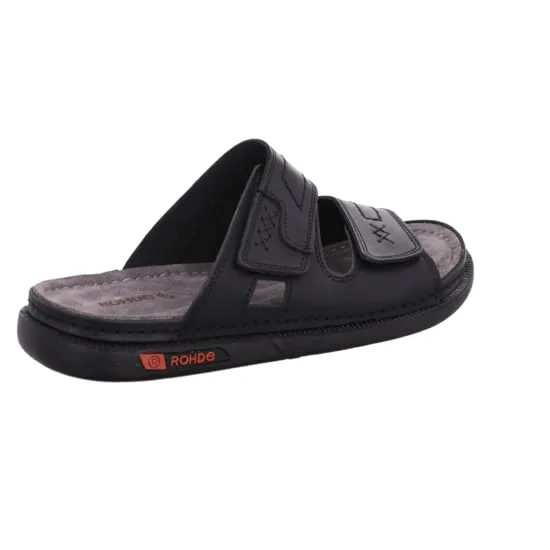 'Cento' men's outdoor slide strap sandal - black