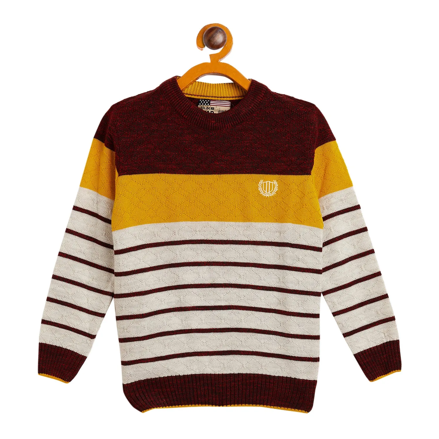 Duke Stardust Boys Full Sleeve Round Neck Pullover (SDS3528)