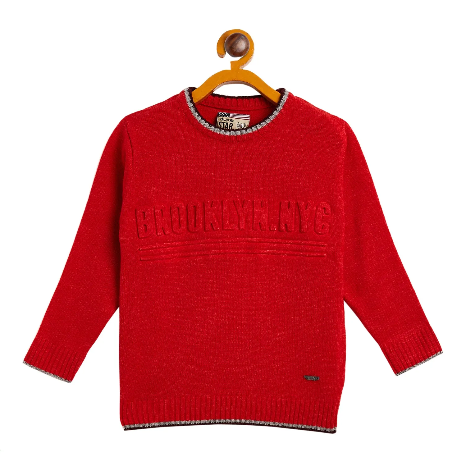 Duke Stardust Boys Full Sleeve Round Neck Pullover (SDS3540)