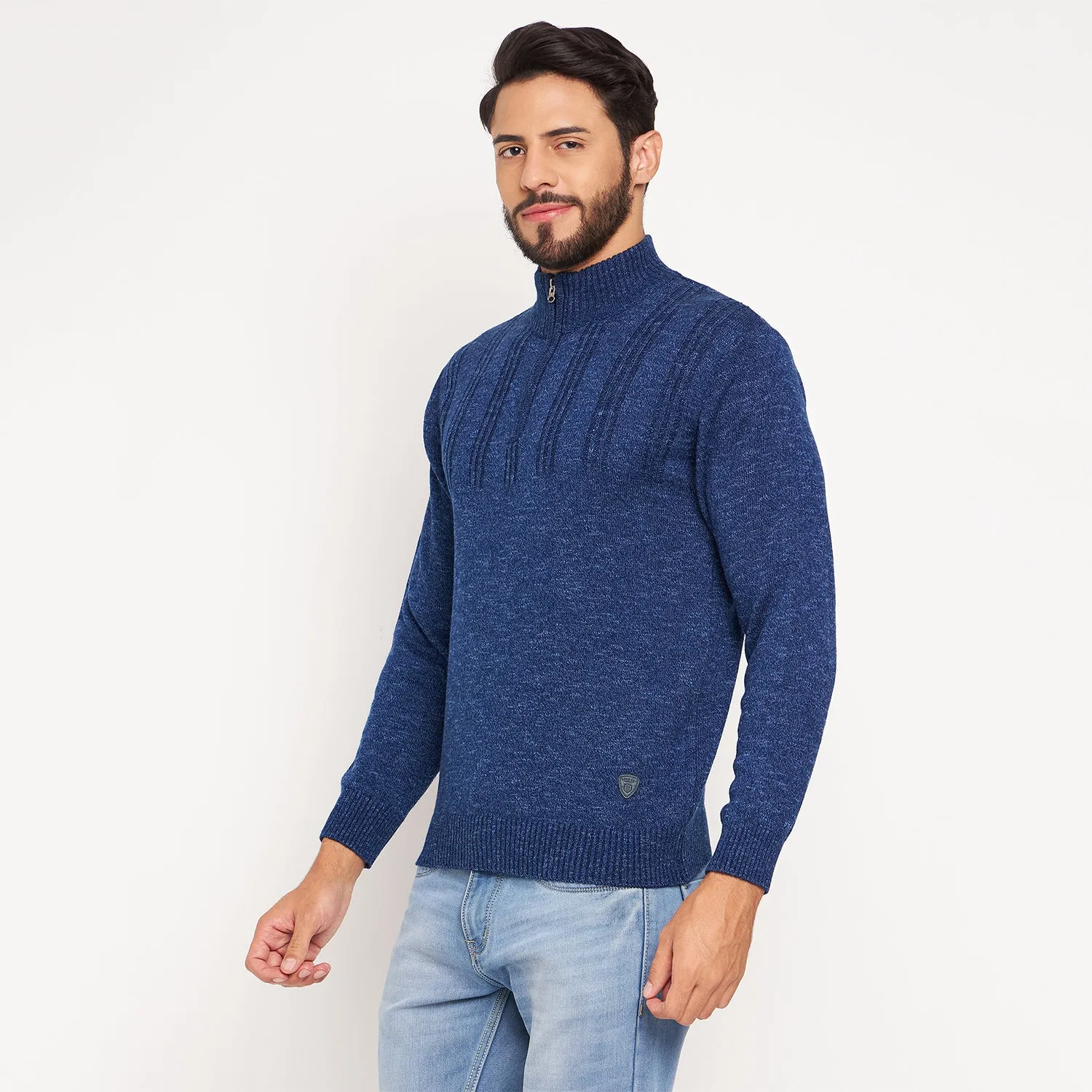 Duke Stardust Men Full Sleeve High Neck Pullover (SDS2081)