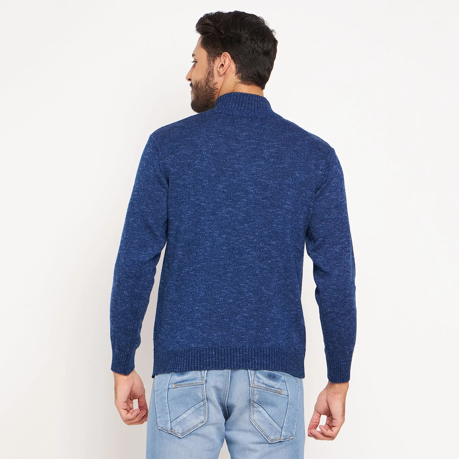 Duke Stardust Men Full Sleeve High Neck Pullover (SDS2081)