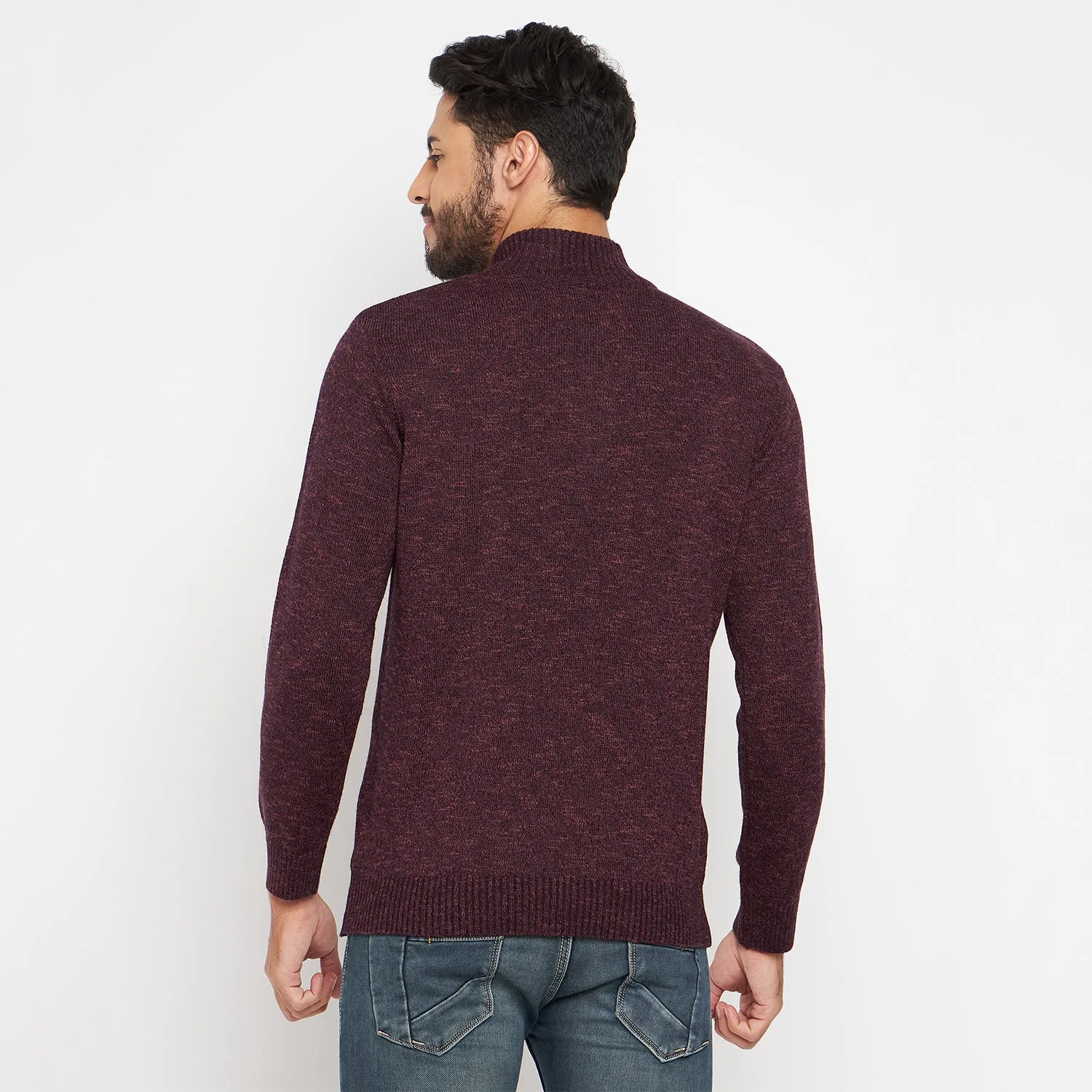 Duke Stardust Men Full Sleeve High Neck Pullover (SDS2081)