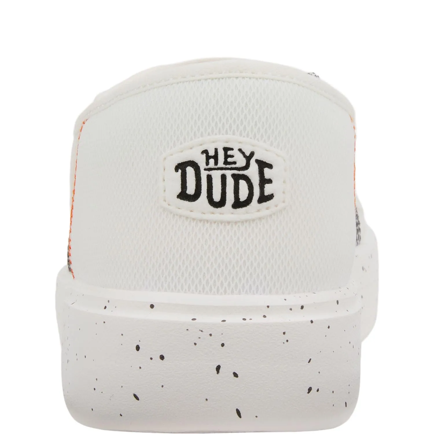 Hey Dude Women's Cody W Sport Heathered Mesh White Size 9 | Women's Shoes | Women Slip-on Sneakers | Comfortable & Light-Weight