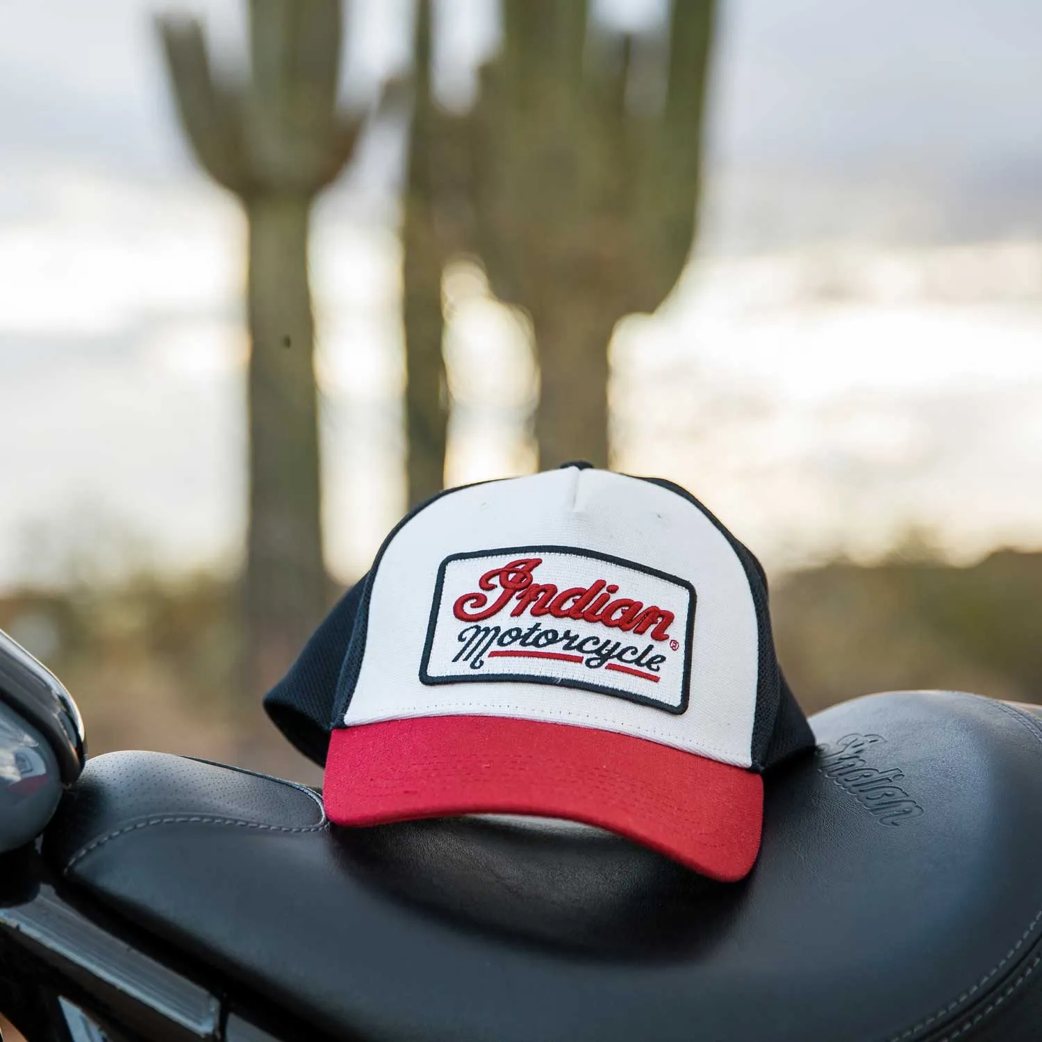 High Profile Trucker Hat, Multicolor