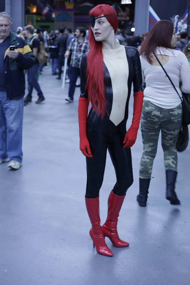 Latex Cosplay: Molotov Cocktease from The Venture Brothers - Adult Swim