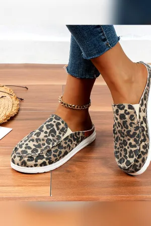 Leopard Slip-Ons