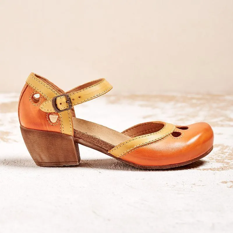 Nauta - Comfortable Low-Heel Sandals