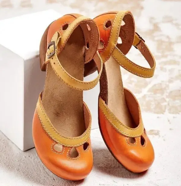 Nauta - Comfortable Low-Heel Sandals