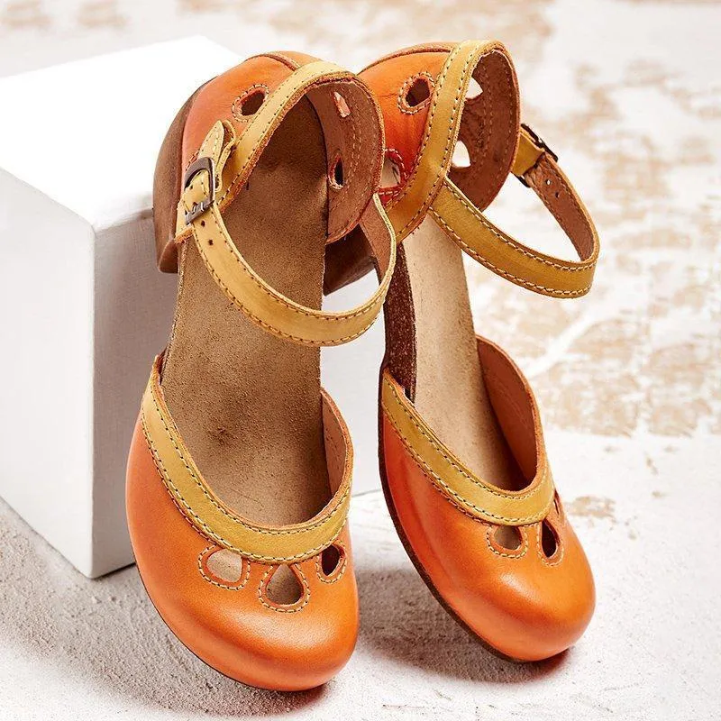 Nauta - Comfortable Low-Heel Sandals