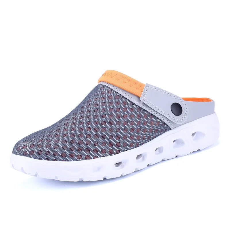 Outdoor half drag sandals men