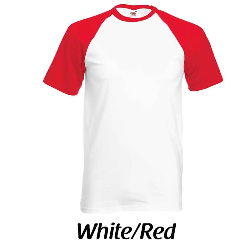 Short Sleeve Baseball T, Personalised Gift