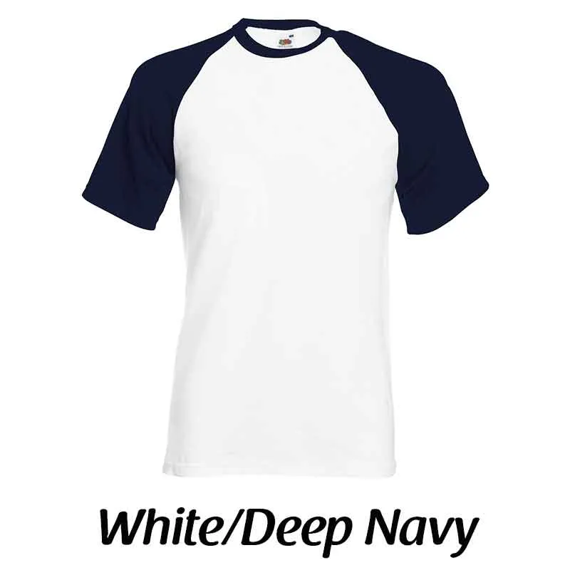 Short Sleeve Baseball T, Personalised Gift