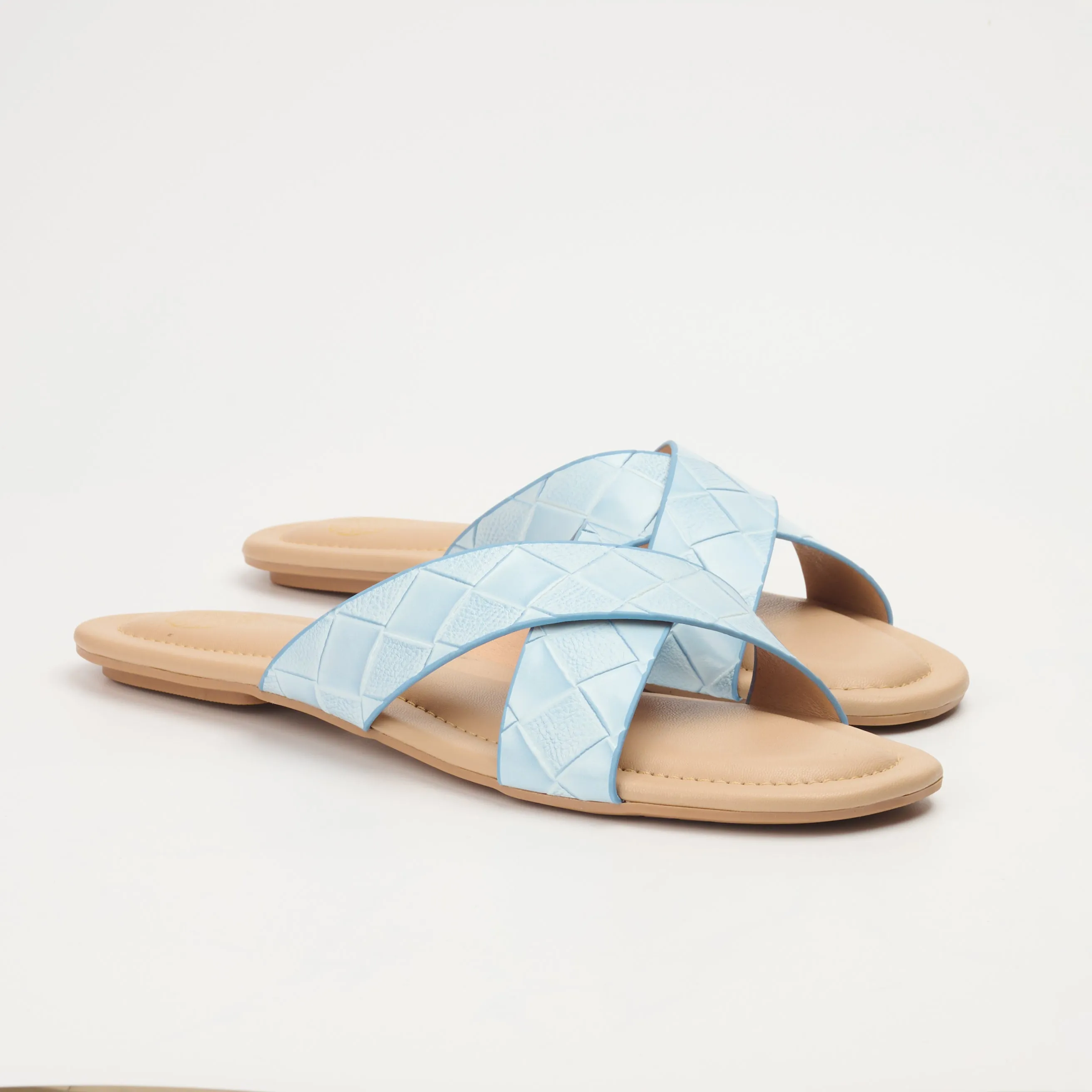Sky Blue Pastel Flats