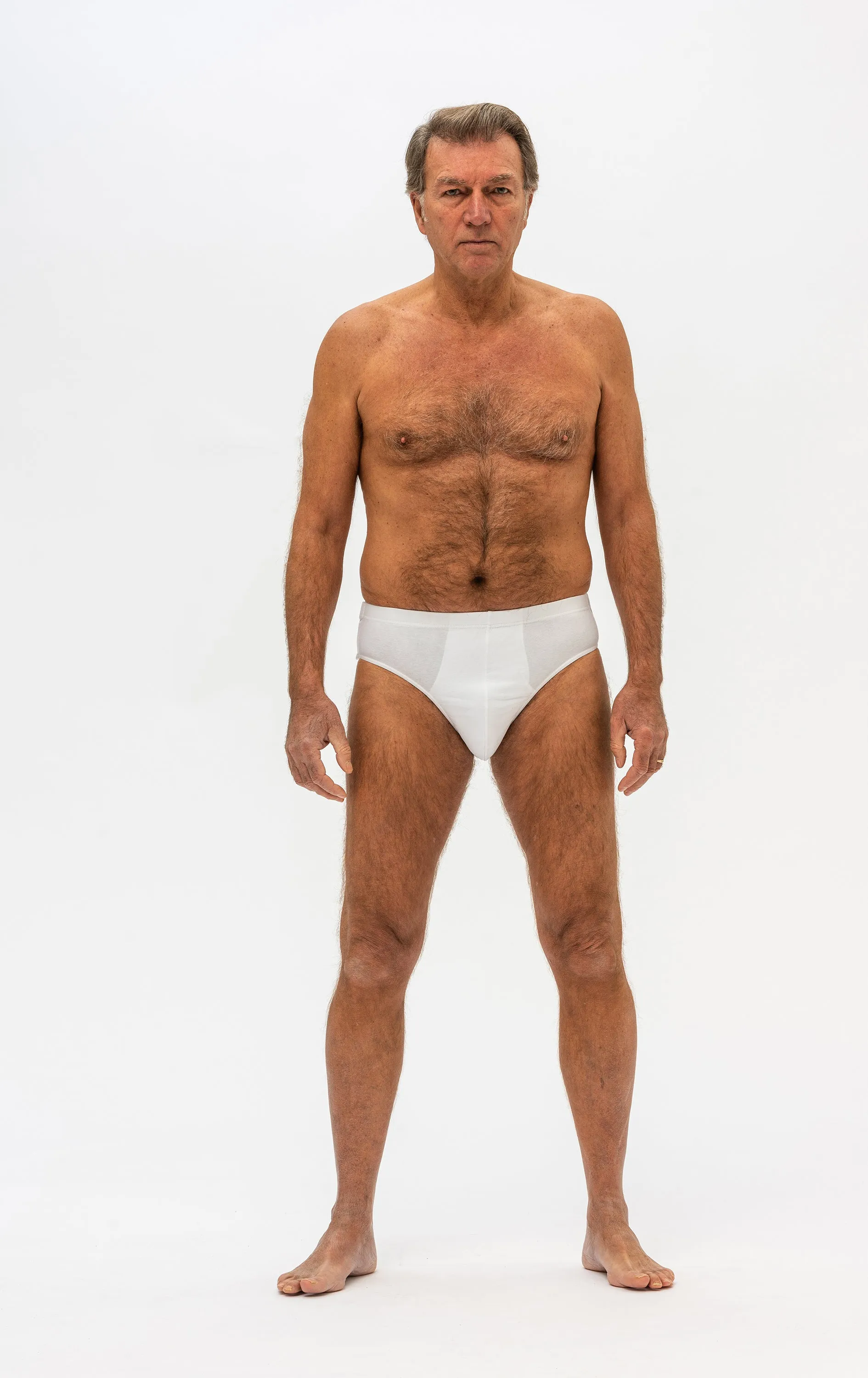 Slip Uomo Sanitario apribile con strappo in velcro