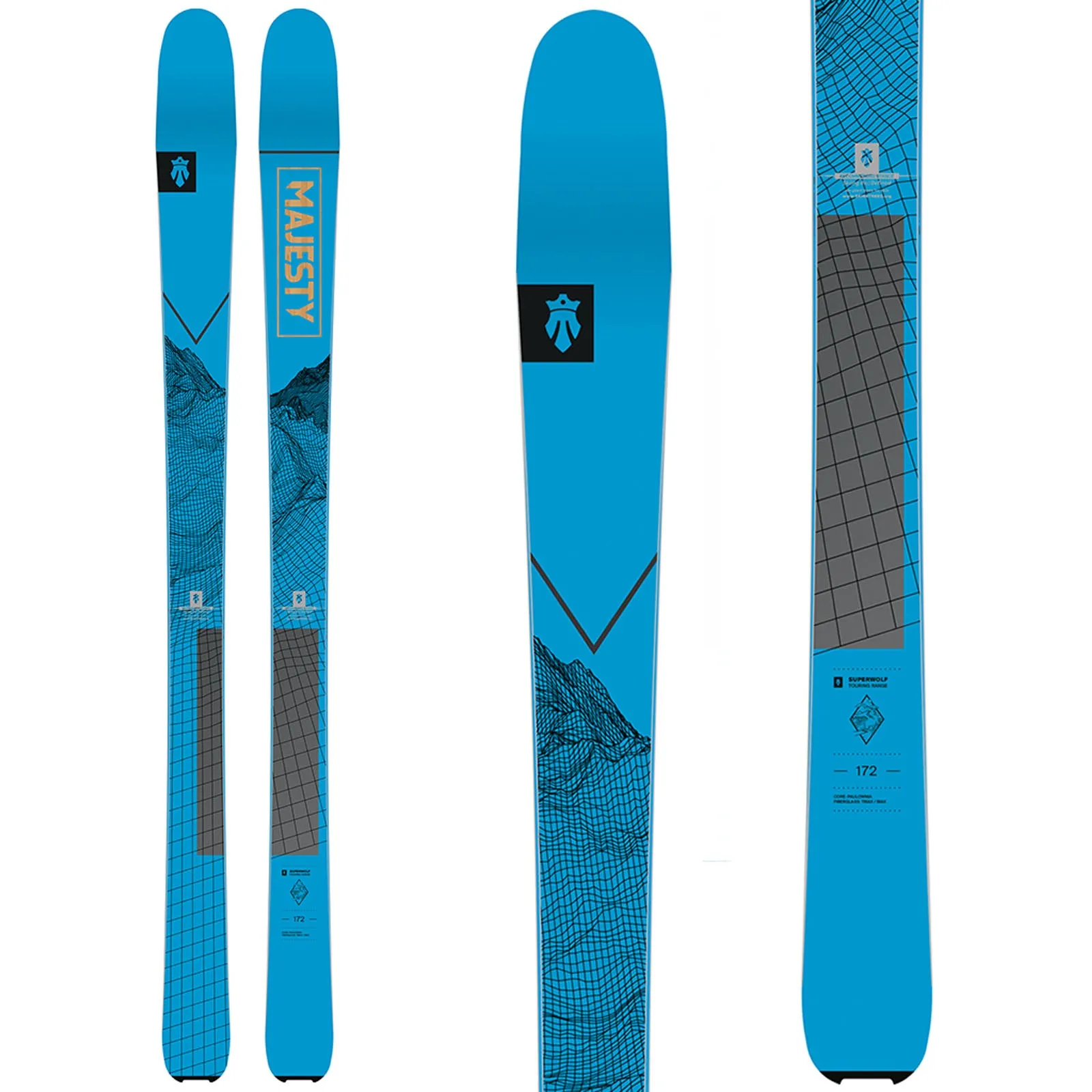 Superwolf - 91 mm Touring Skis 2023-24
