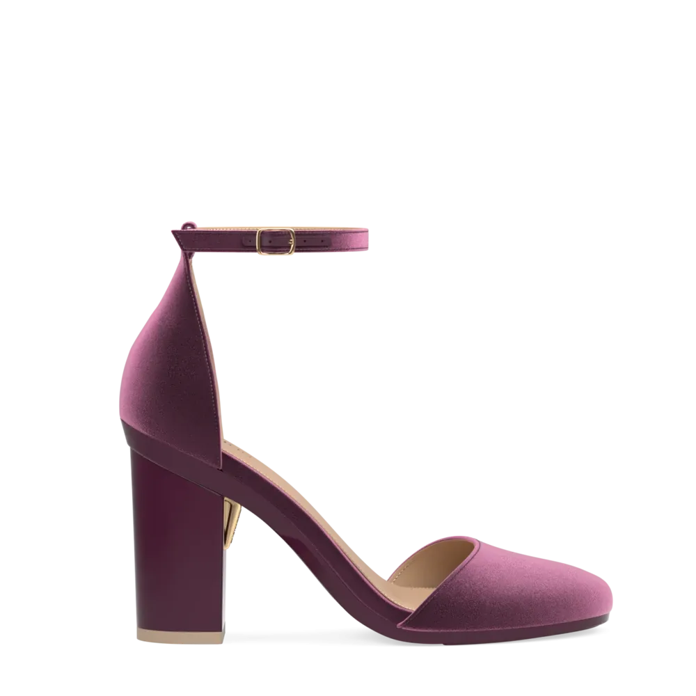 The Jocelyn - Sugar Plum Velvet 4 Block - FINAL SALE