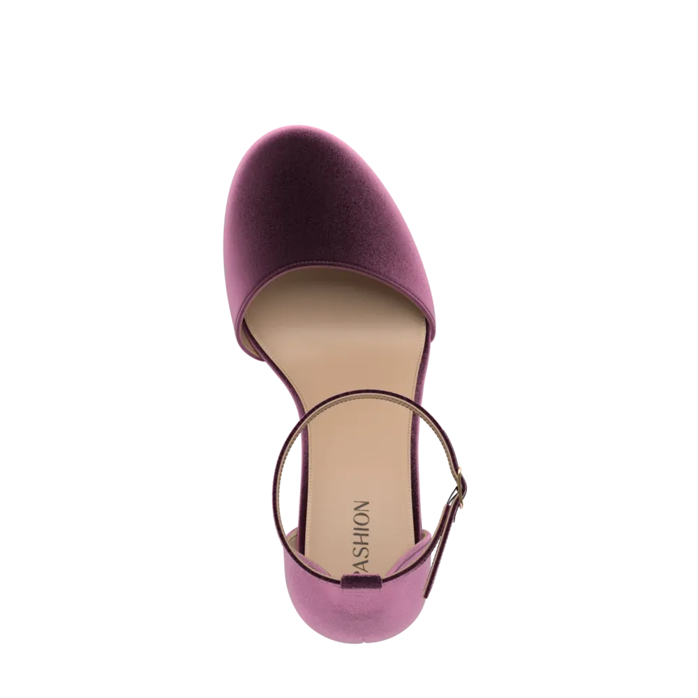 The Jocelyn - Sugar Plum Velvet 4 Block - FINAL SALE