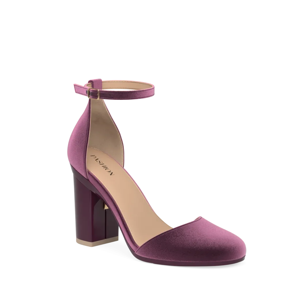The Jocelyn - Sugar Plum Velvet 4 Block - FINAL SALE