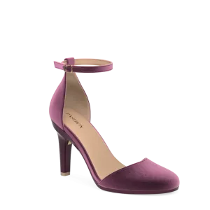 The Jocelyn - Sugar Plum Velvet 4 Stiletto - FINAL SALE